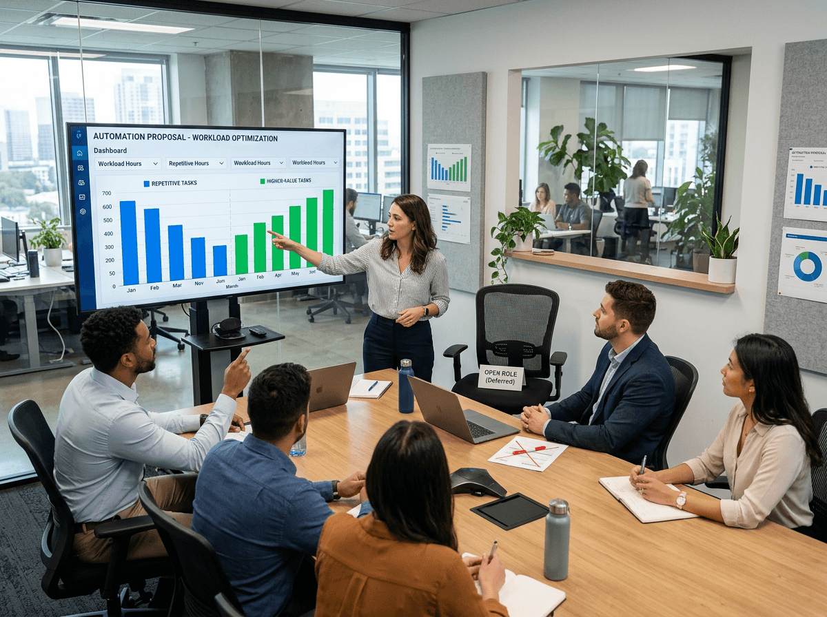 What would have to be true for automation to pay off here?