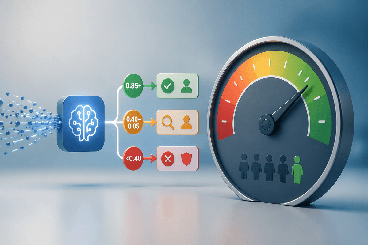 AI Confidence Scores Improve Decision Reliability