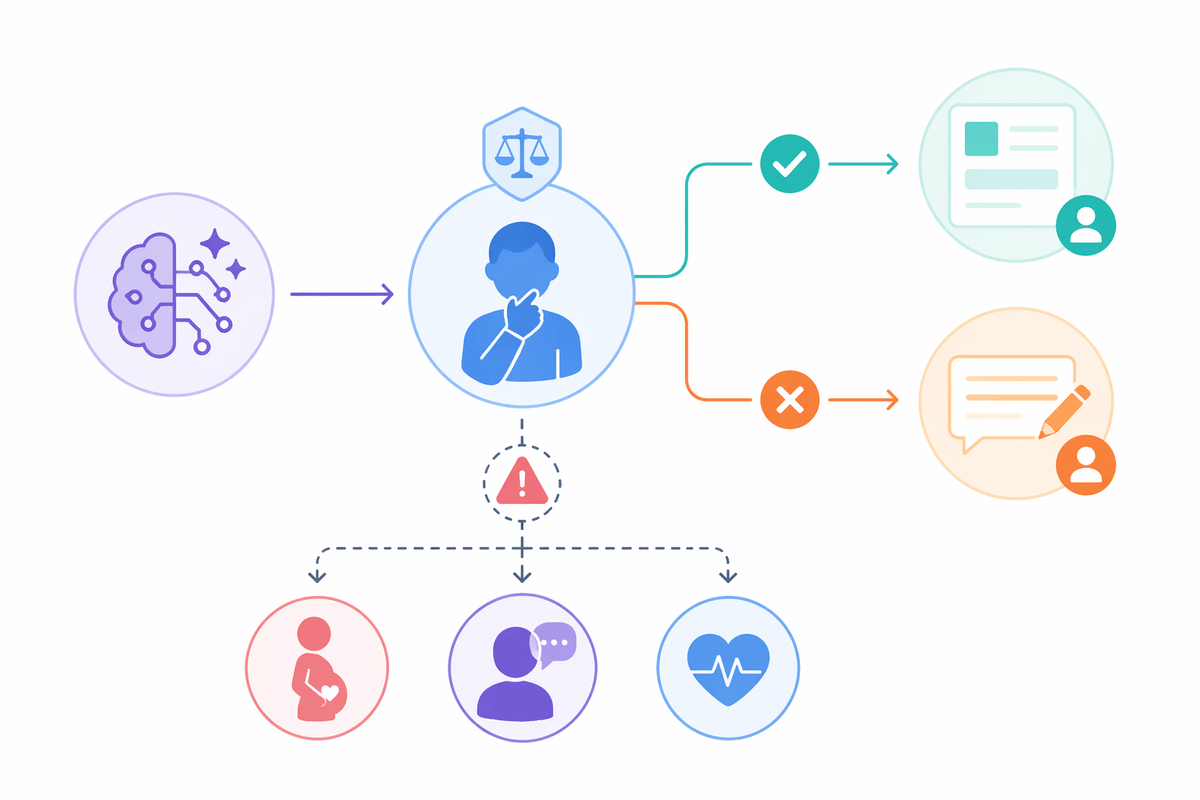 Designing human-AI teamwork so bias doesn’t become policy