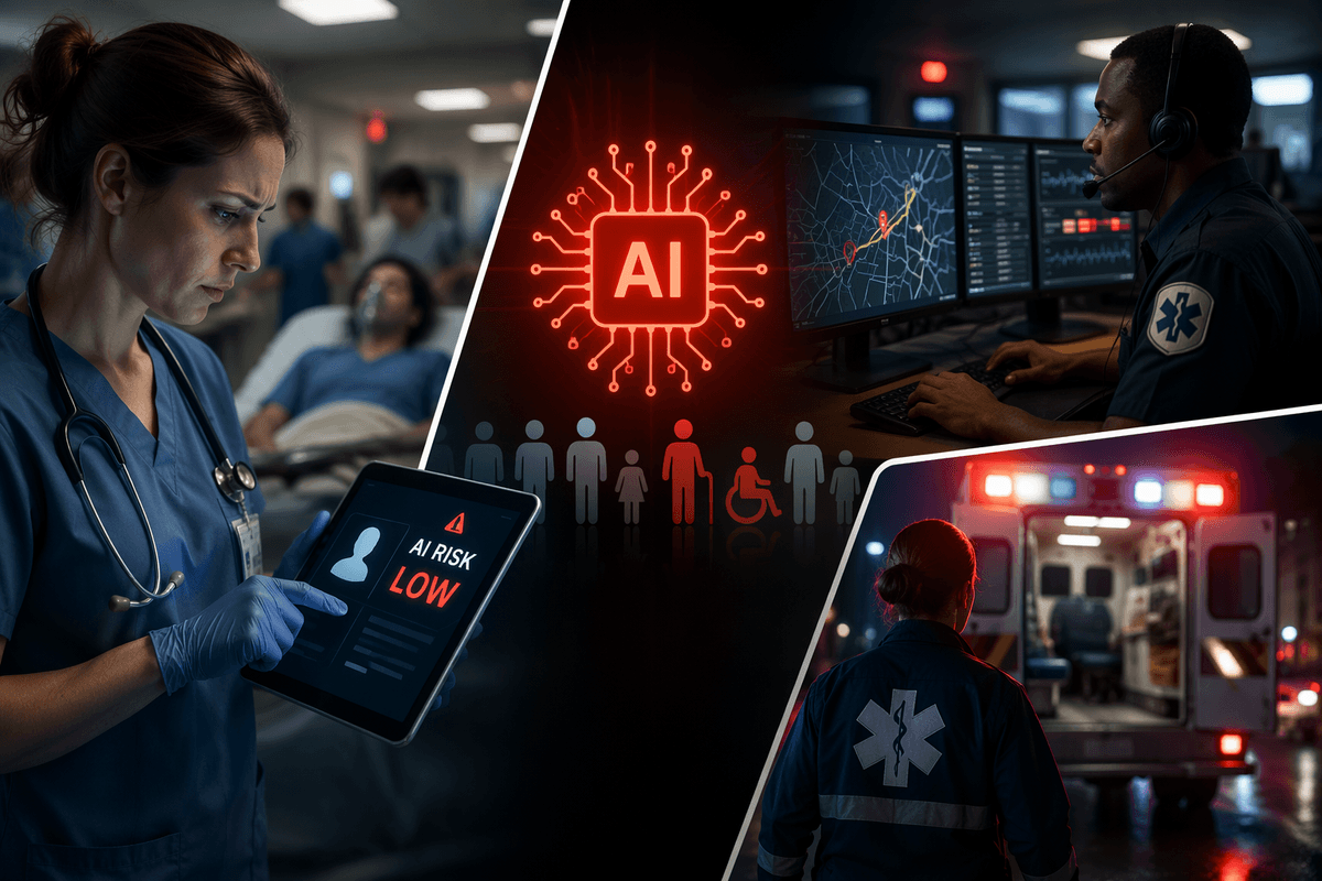 AI Bias Affects Emergency Decision Making