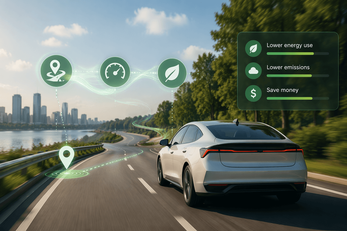 AI Optimizes Sustainable Driving