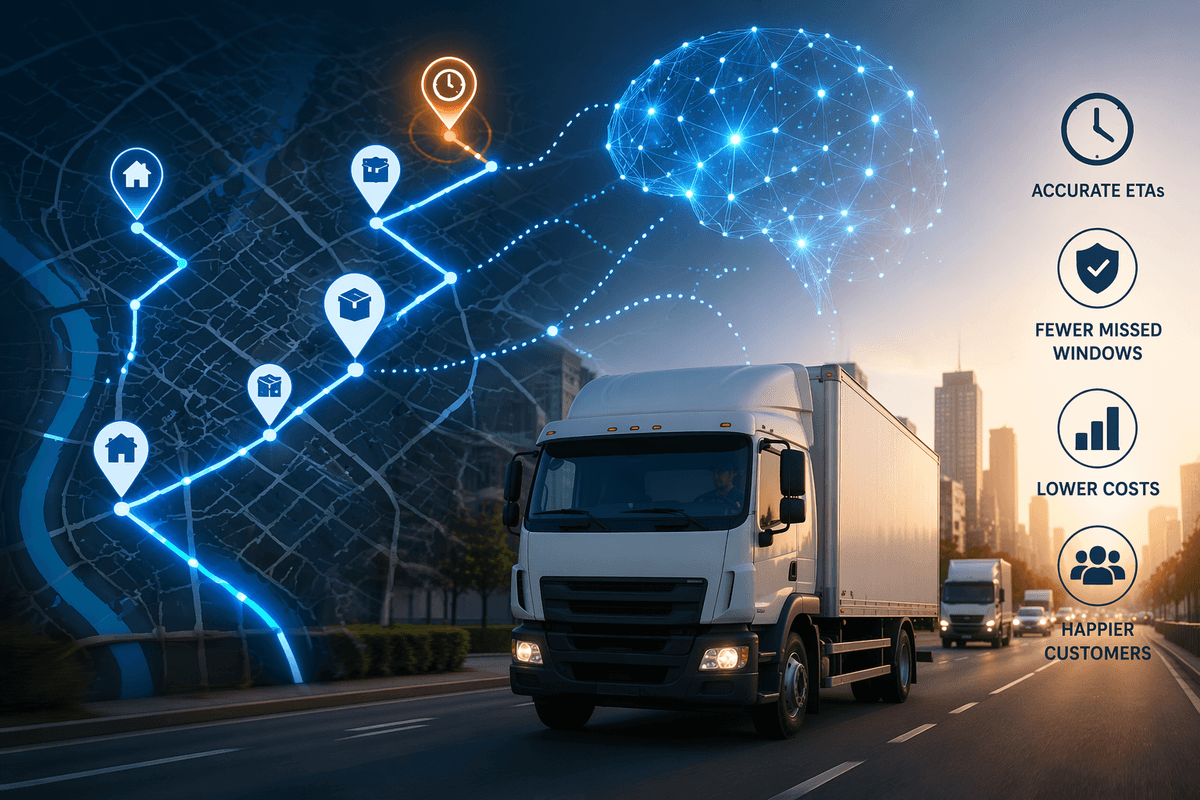 Machine Learning Optimizes Vehicle Routing
