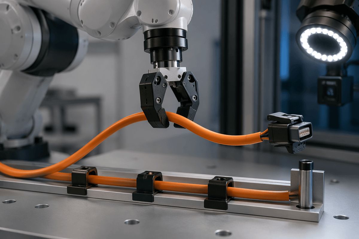 Teaching Robots to Handle Flexible Cables